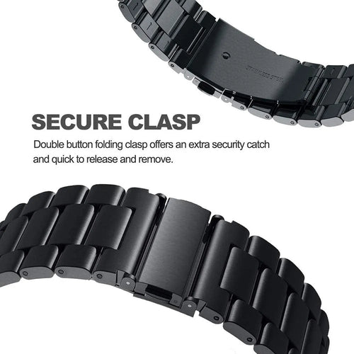 Bracelet acier Suunto 9 Peak (noir)