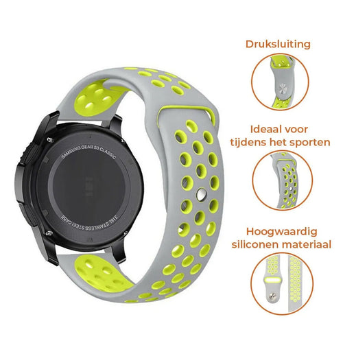 Suunto Run Sports Armband (Grau/Gelb)