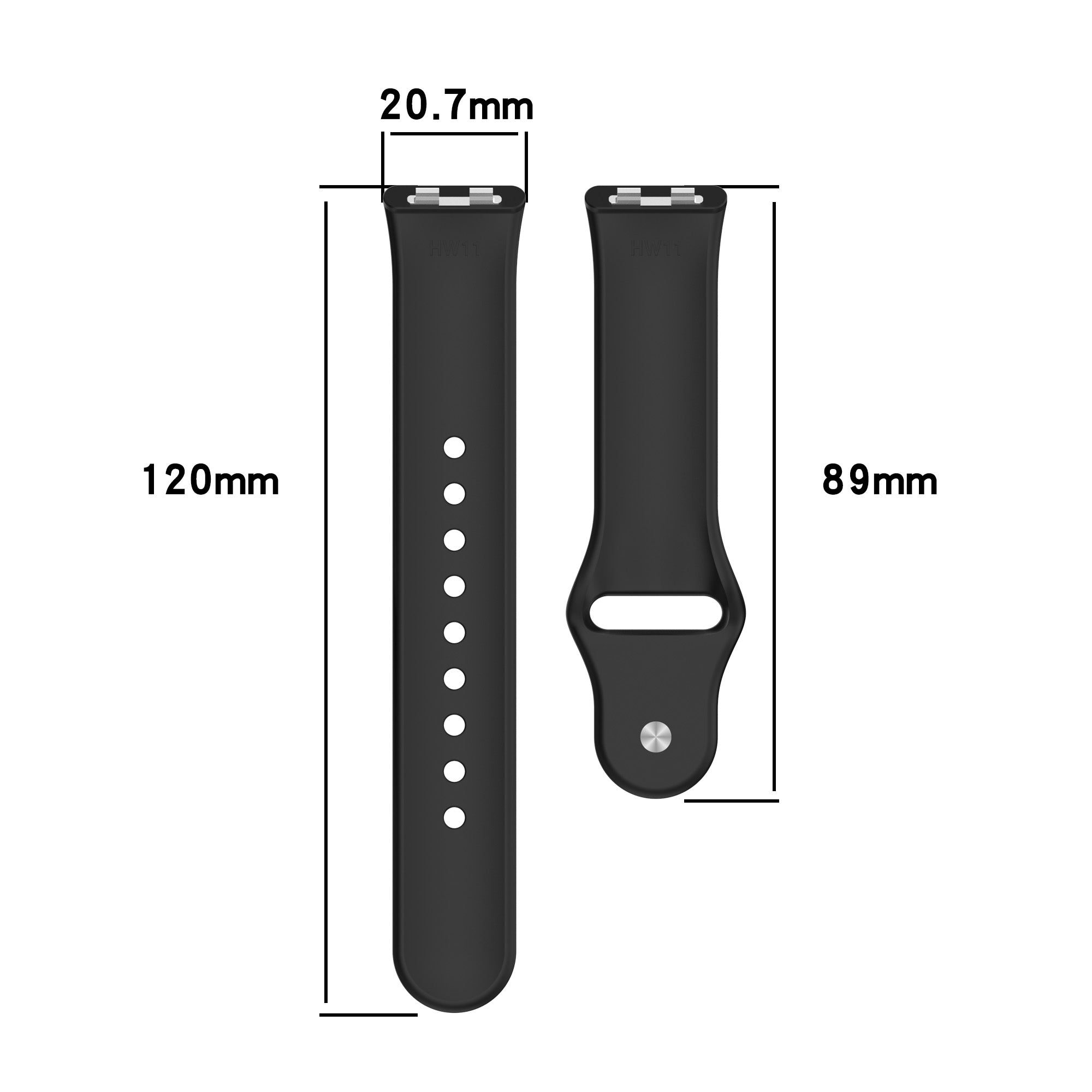 Bracelet sport Huawei Band 11 (rouge)