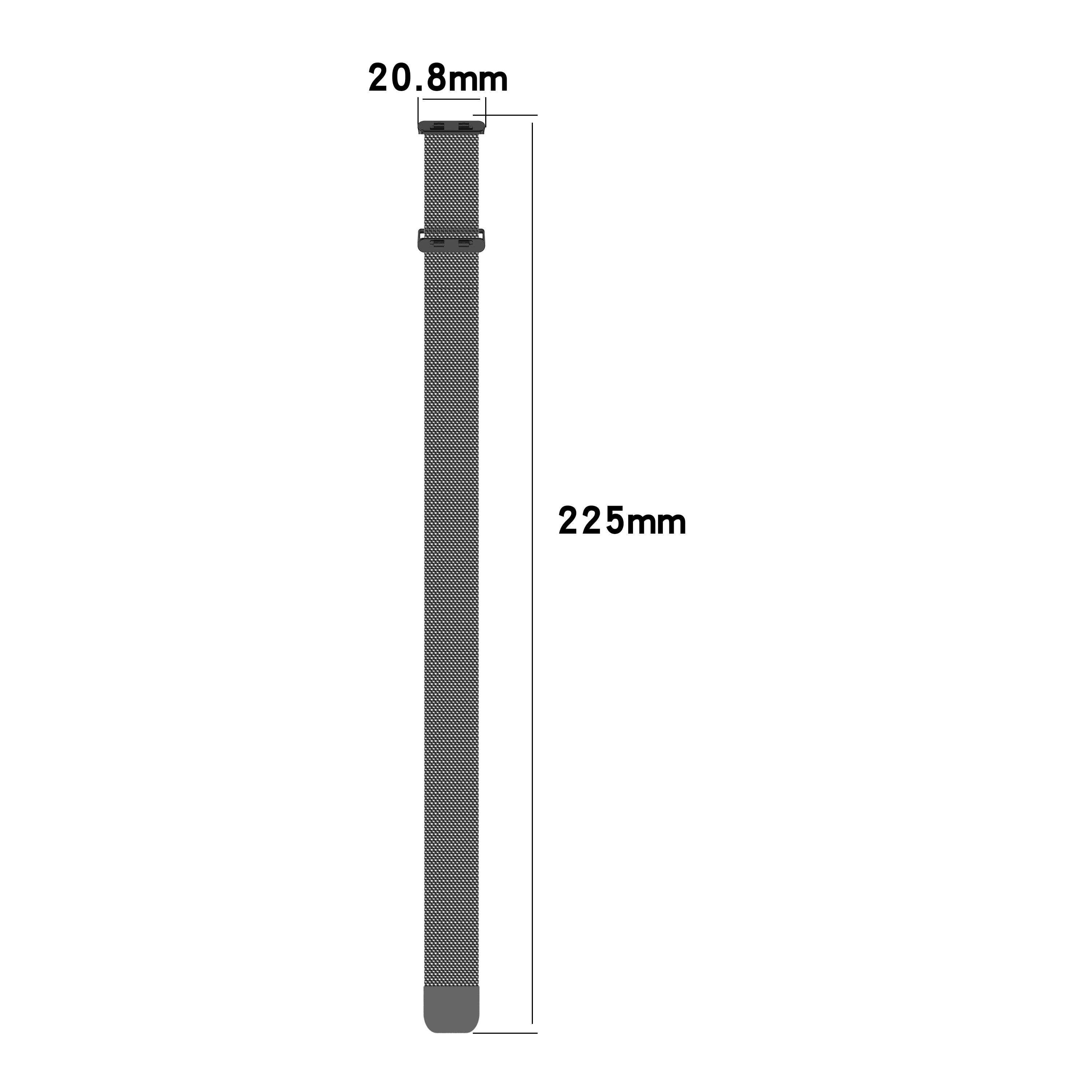 Huawei Band 11 Pro Milanese Armband (Silber)