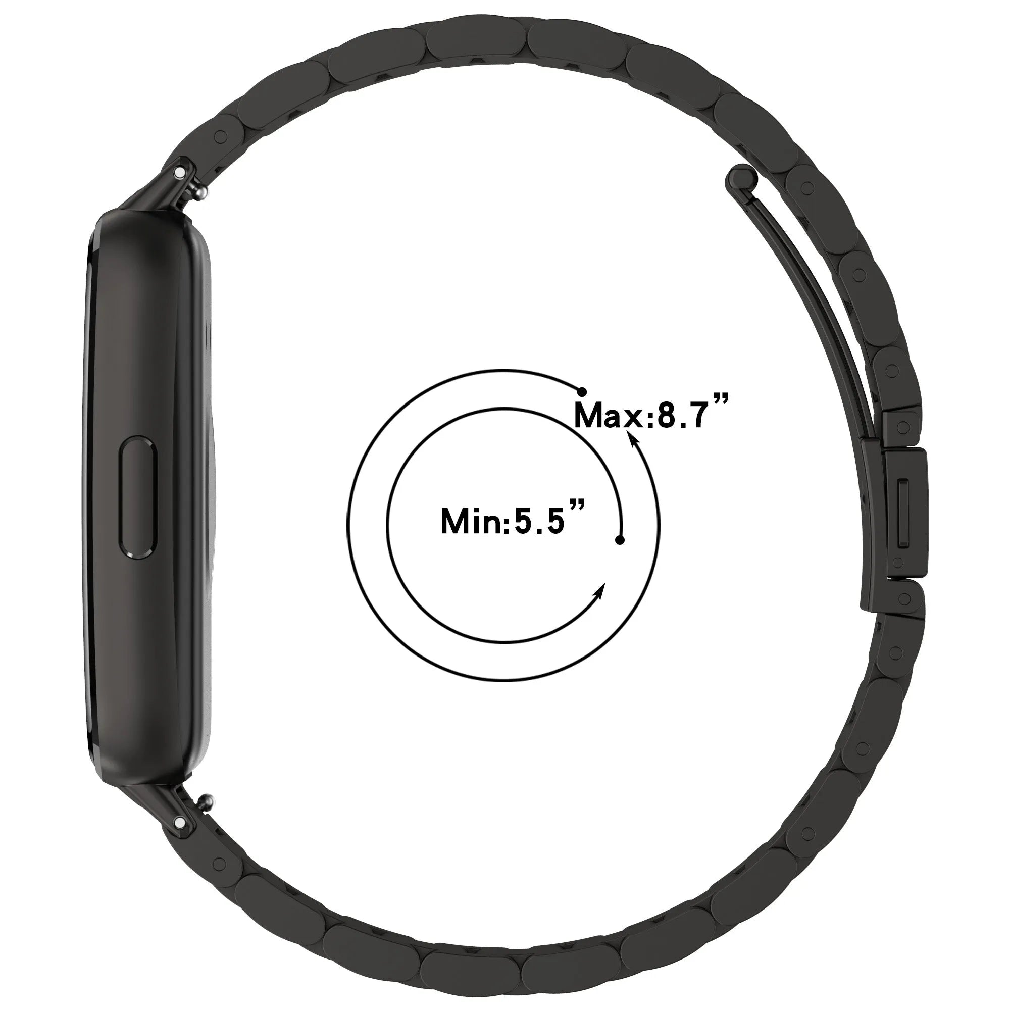 Bracelet acier Huawei Band 11 (noir)