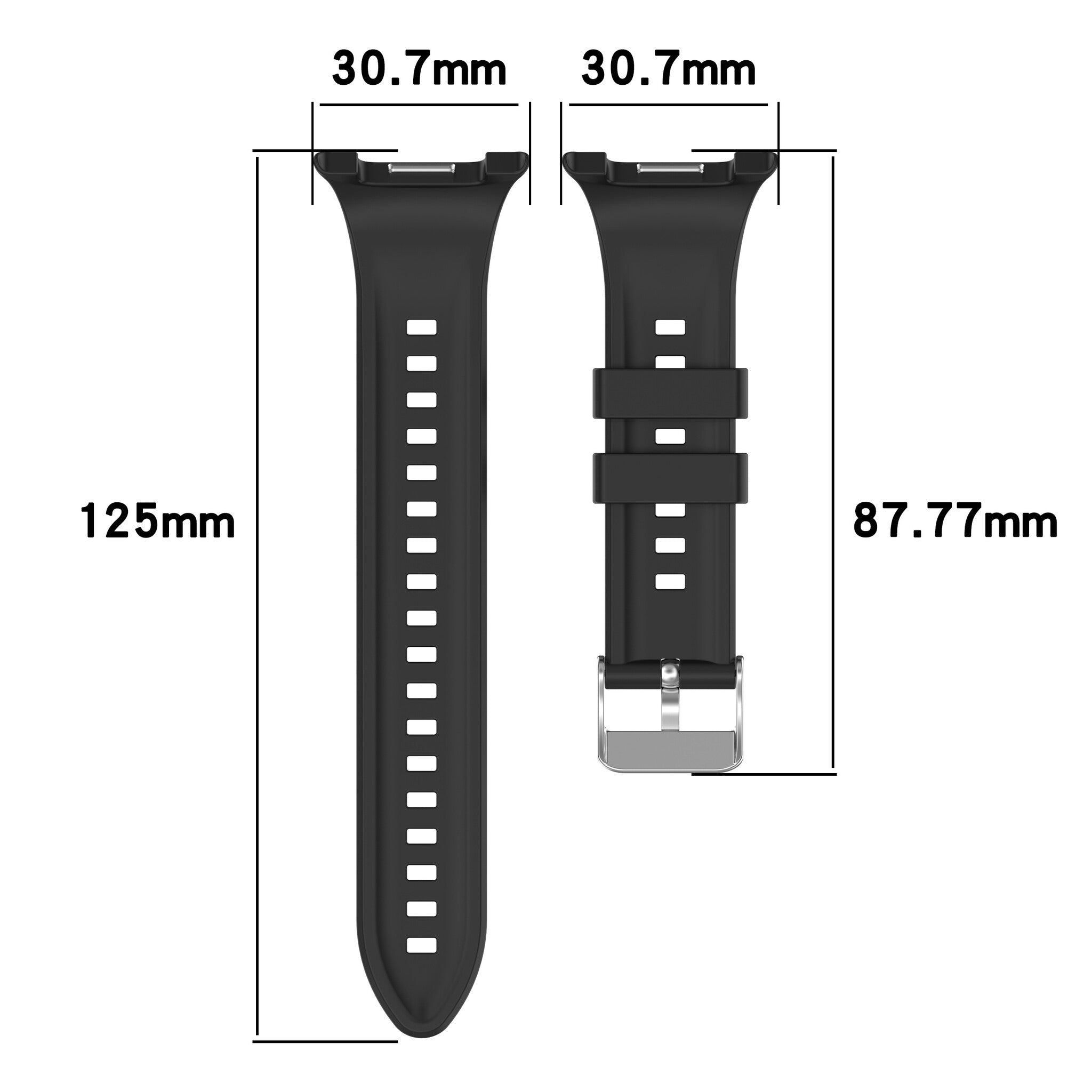 Bracelet silicone Diamant Samsung Galaxy Watch 8 - 40mm (lumière stellaire)