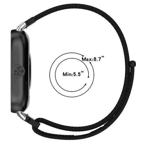 Correa nylon Xiaomi Smart Band 10 Pro (negro)