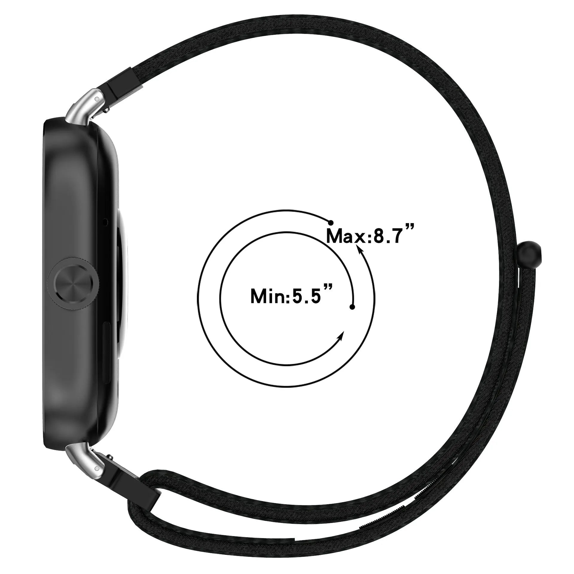 Redmi Watch 6 nylon band (zwart)