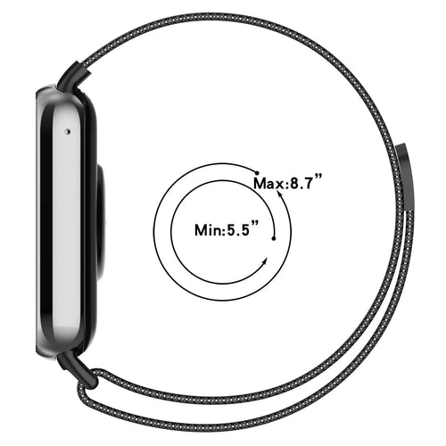 Xiaomi Smart Band 10 Pro Milanese Armband (Schwarz)