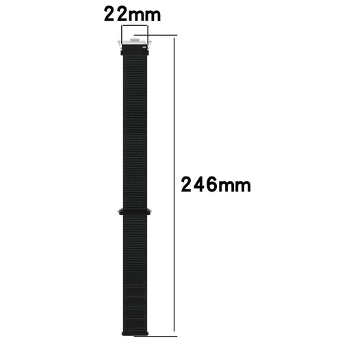 Correa nylon Xiaomi Smart Band 10 Pro (negro)