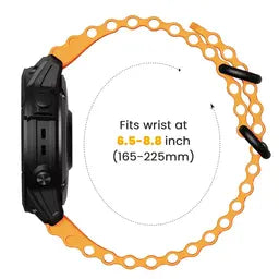 Correa ocean Garmin Instinct 3 - 50mm (naranja)
