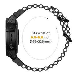 Bracelet ocean Garmin Instinct E - 45mm (noir)