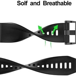Bracelet silicone Garmin Instinct E - 40mm (noir)