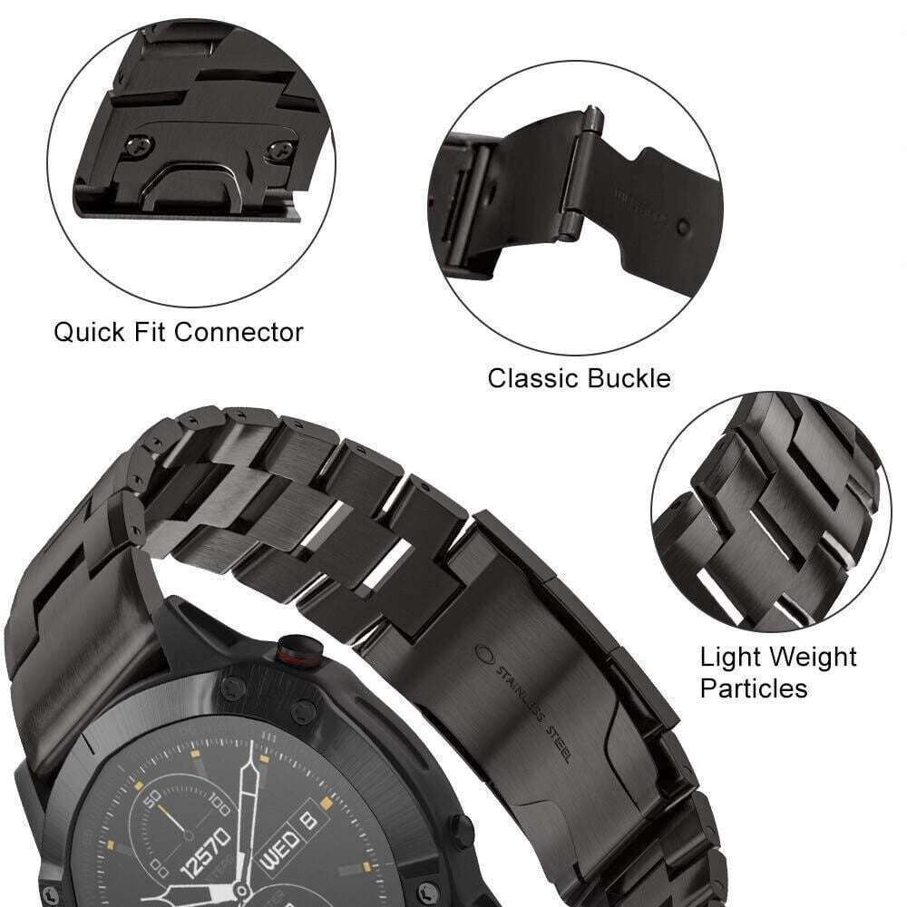 Garmin Forerunner 970 Titanarmband (Graphit)