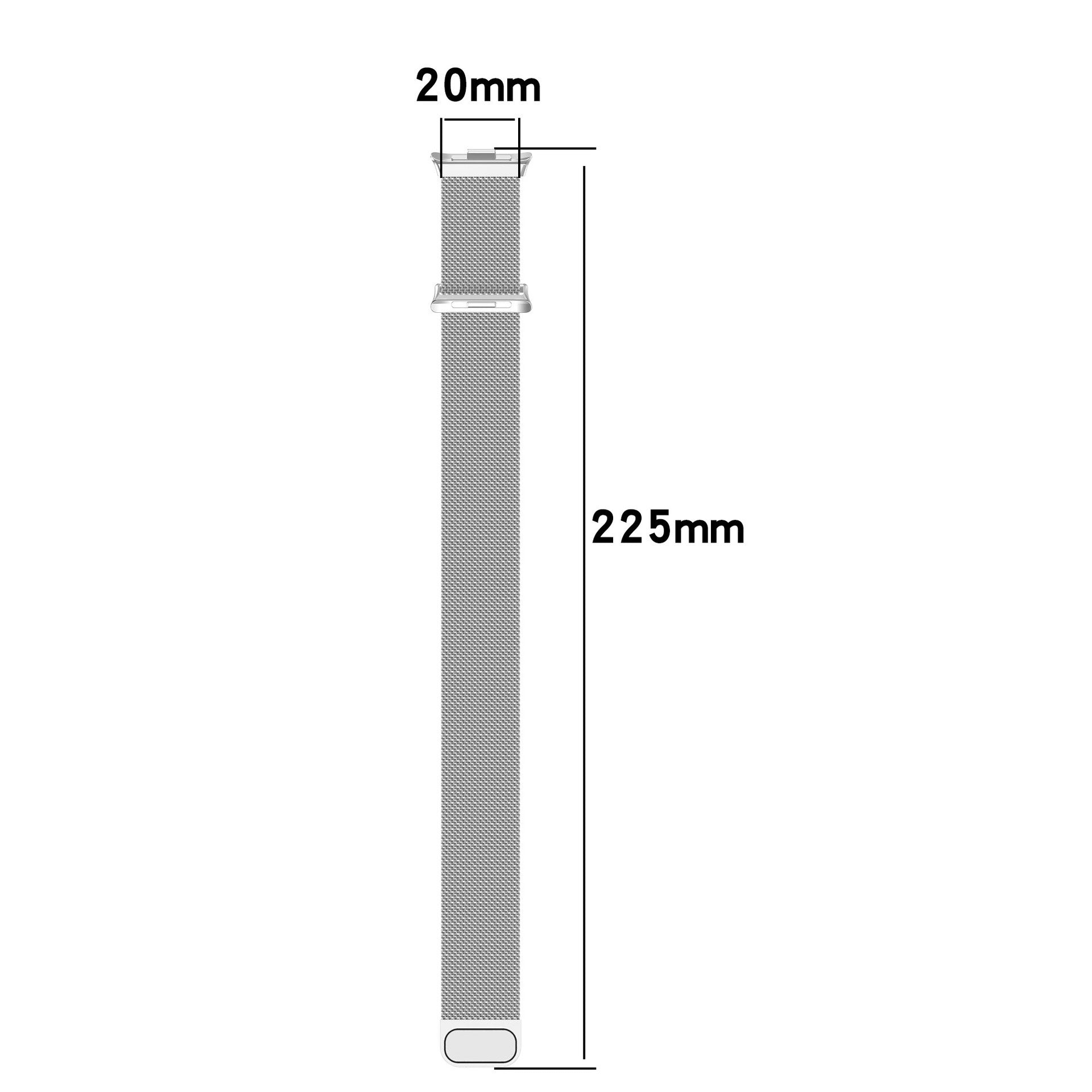 Xiaomi Smart Band 10 Pro Milanese Armband (Silber)