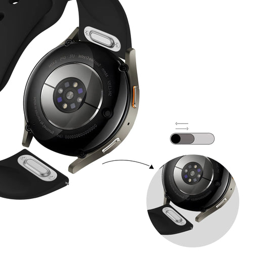 Bandz Correa deportiva 'Easy Fit' Samsung Galaxy Watch 7 - 44mm (negro)