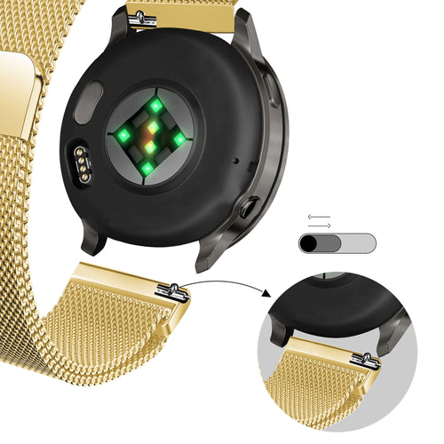 Bandz Bracelet milanais 'Loop' Garmin Forerunner 170 (or)