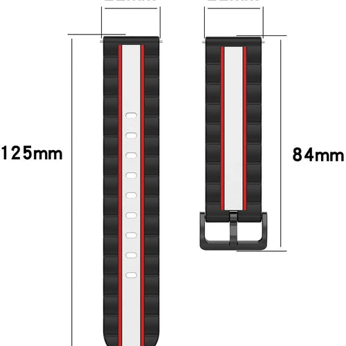 Correa Edición especial Oppo Watch X (negro/blanco)