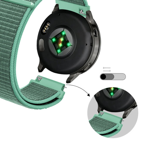 Bandz Garmin Approach J1 Nylon Loop Strap (Mint)
