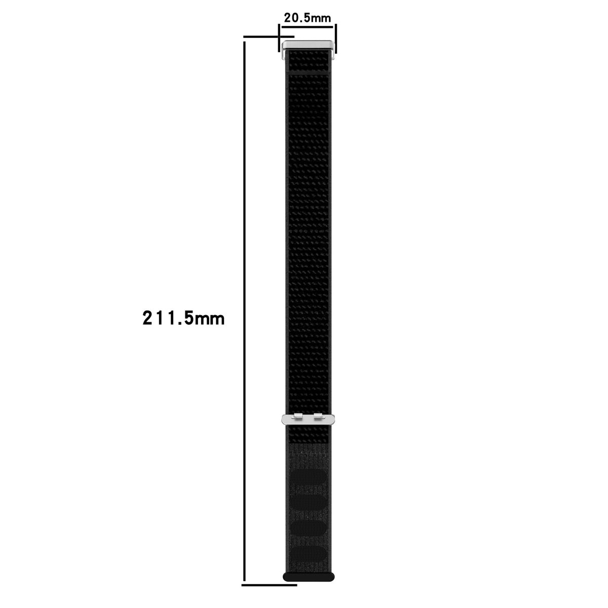 Huawei Band 11 nylon band (grijsblauw)
