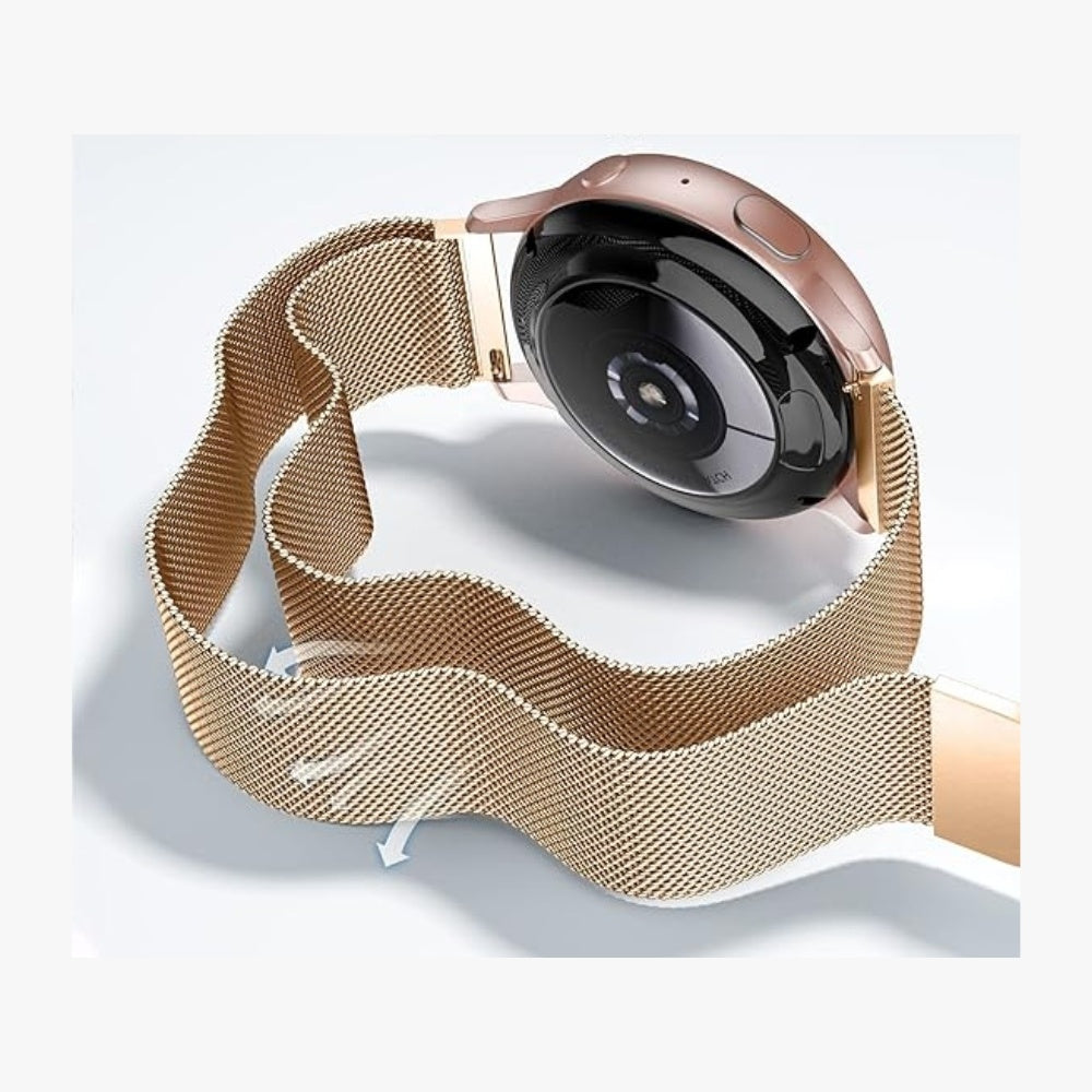 Garmin Forerunner 255 Milanese band (champagne)