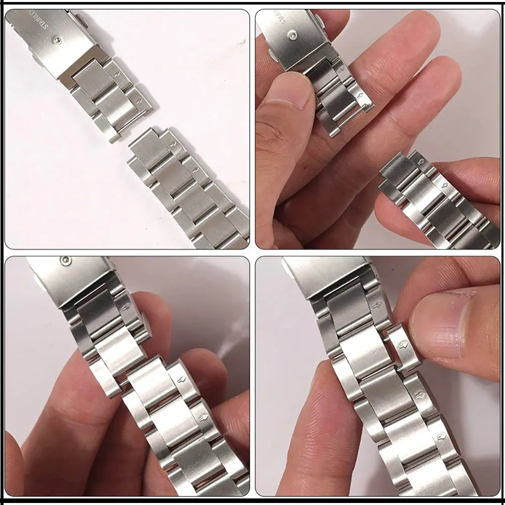 Bracelet acier WHOOP 5.0 (argent)