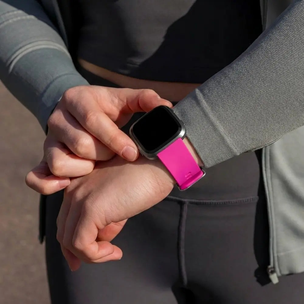 Fitbit Versa - Versa 2 Strap (Bright Pink)
