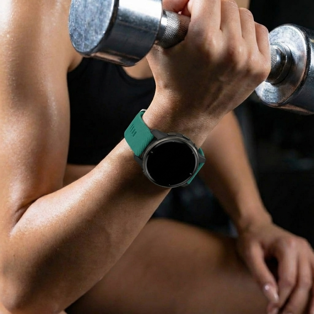 Correa silicona Garmin Venu 3 (verde pino)