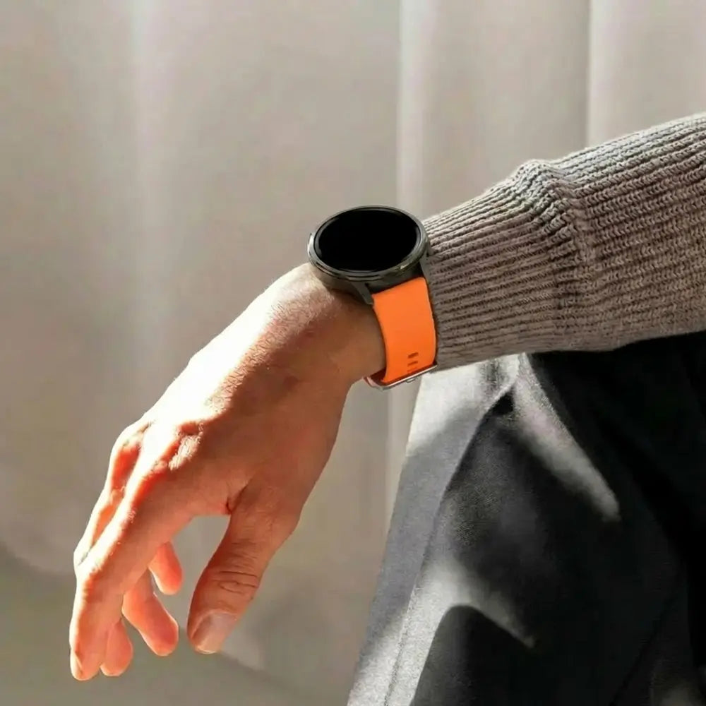 Correa silicona clásico Garmin Forerunner 165 (naranja)