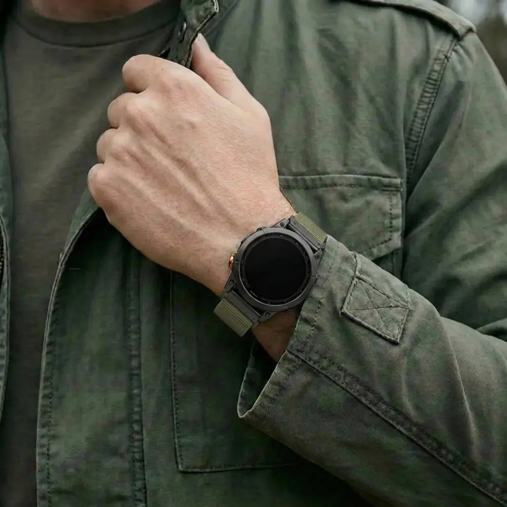 Garmin Fenix 5x / 6x Alpine band (olijfgroen)