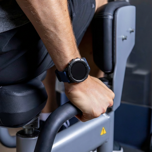 Bracelet silicone Garmin Approach S62 (bleu foncé)