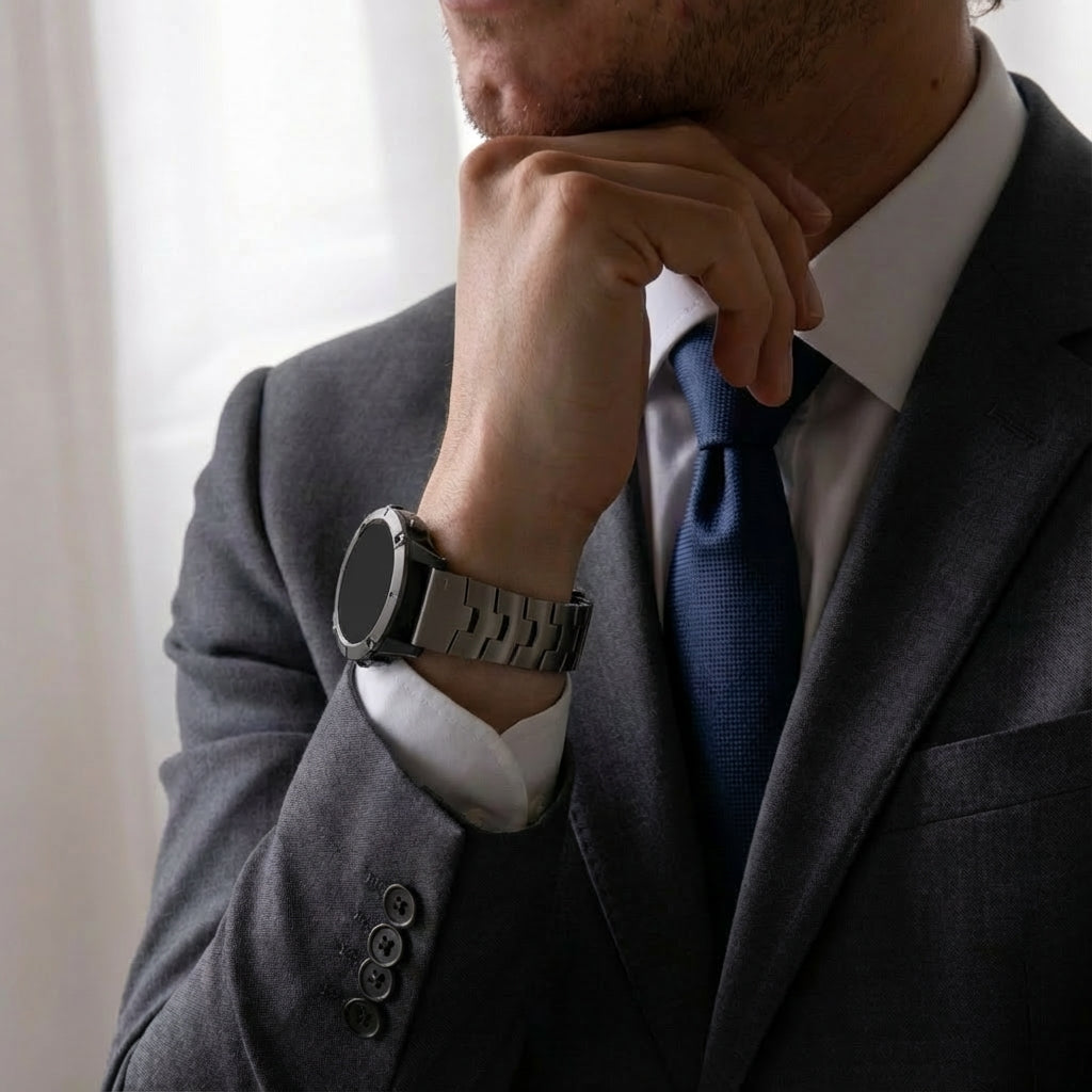 Correa titanio Garmin Fenix 8 - 47mm (titanio)