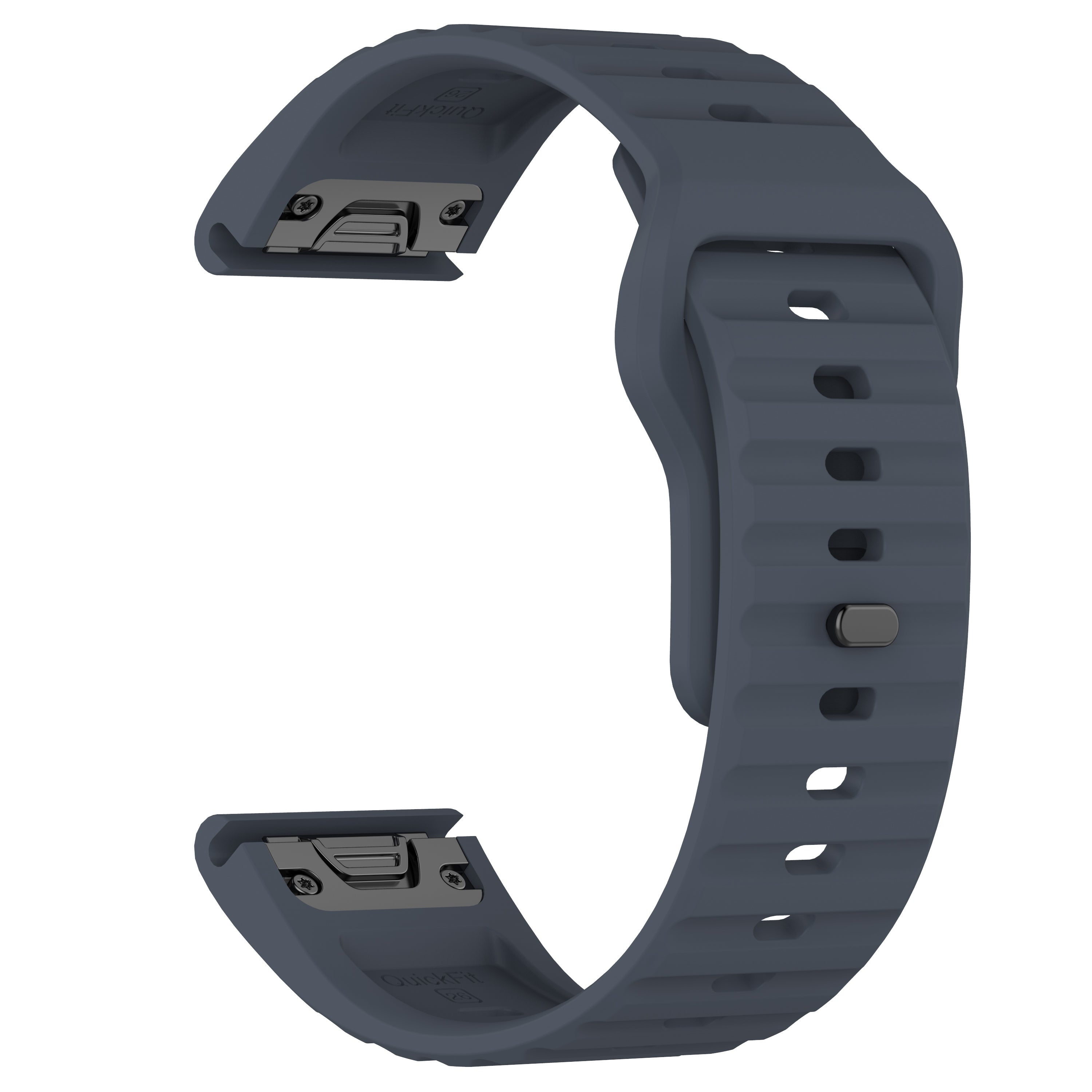 Correa silicona Outdoor Garmin MARQ (gris/azul)