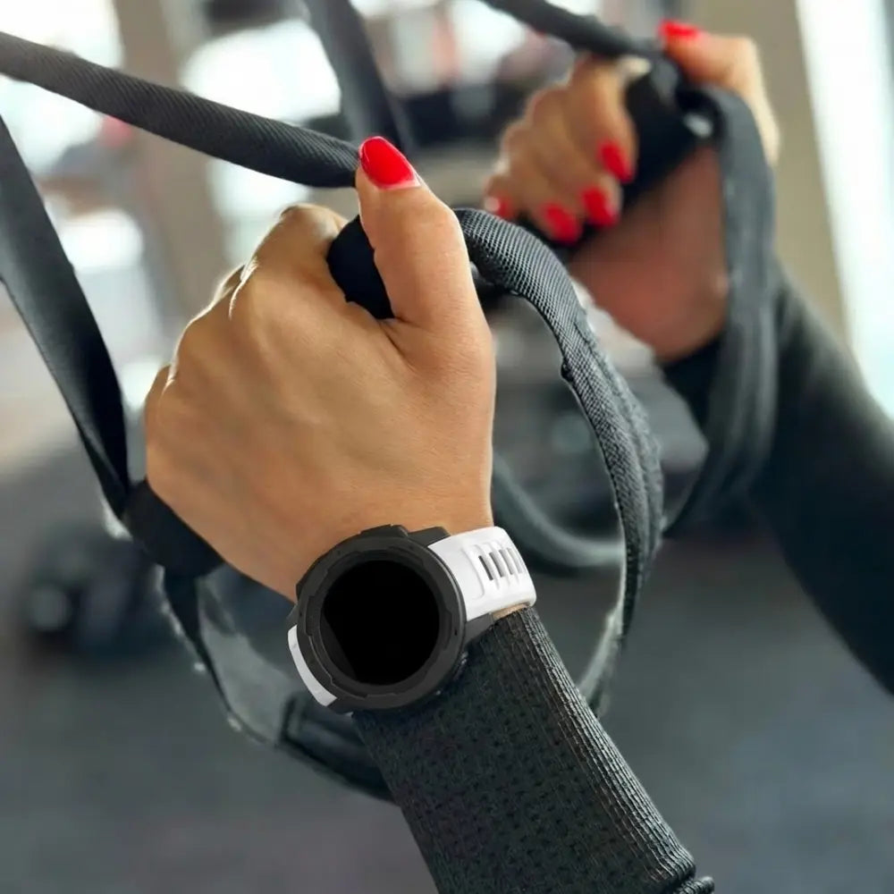 Garmin Instinct 2s Silicone Strap (White)