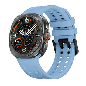 Samsung Galaxy Watch Ultra 2 Silikonarmband (Graublau)