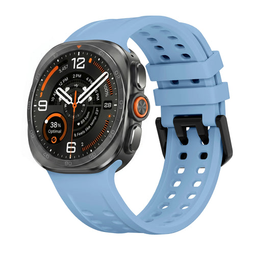 Samsung Galaxy Watch Ultra 2 Silikonarmband (Graublau)