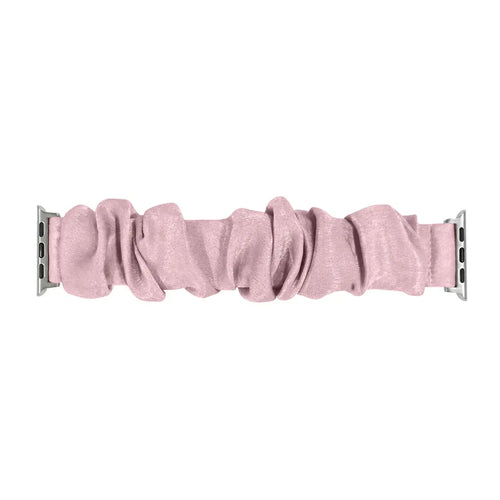 Nylon Scrunchie Strap, plum