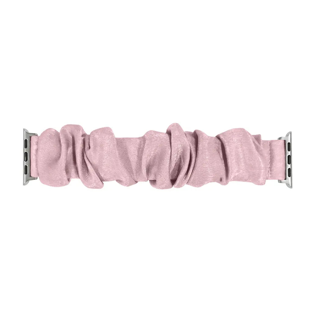 Nylon Scrunchie Strap, plum