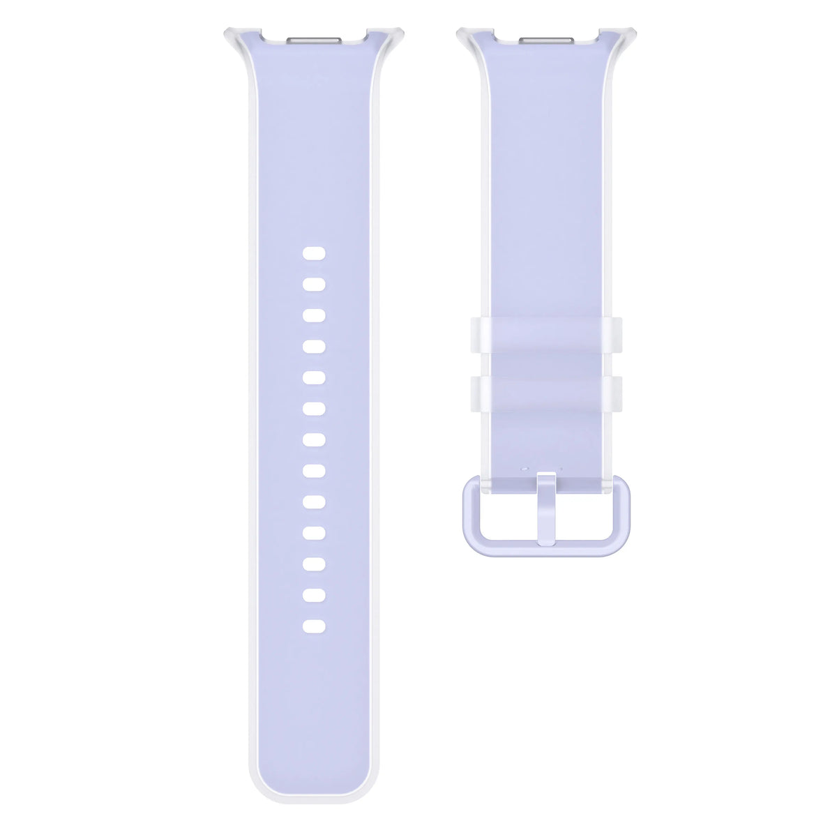 Samsung Galaxy Watch 9 - 44mm jelly siliconen band (lila)