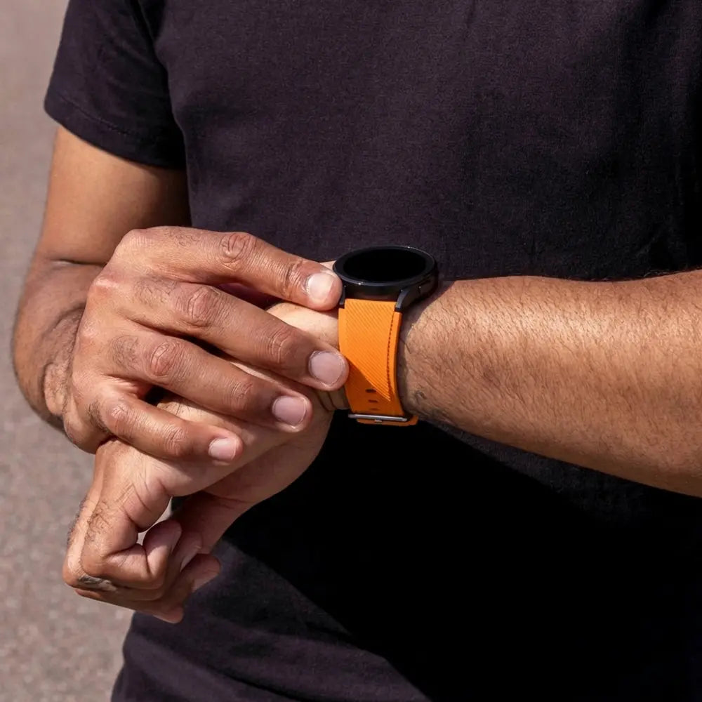 Samsung Galaxy Watch 7 - 40mm siliconen bandje (oranje)