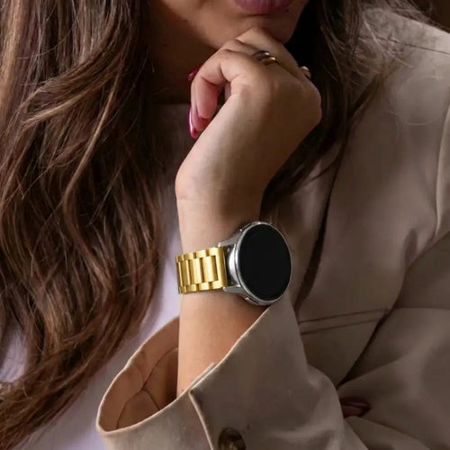 Correa acero Samsung Galaxy Watch 46mm (dorado)