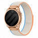 Garmin Fenix 9 Pro - 43mm premium nylon band (melkwit)