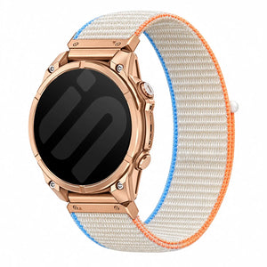 Garmin Instinct E - 40mm Premium Nylon Armband (Milchweiß)