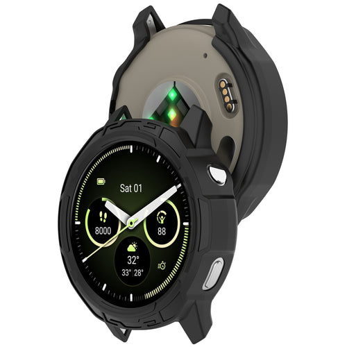Garmin Venu 4 - 45mm Robuste TPU Hülle (Schwarz)