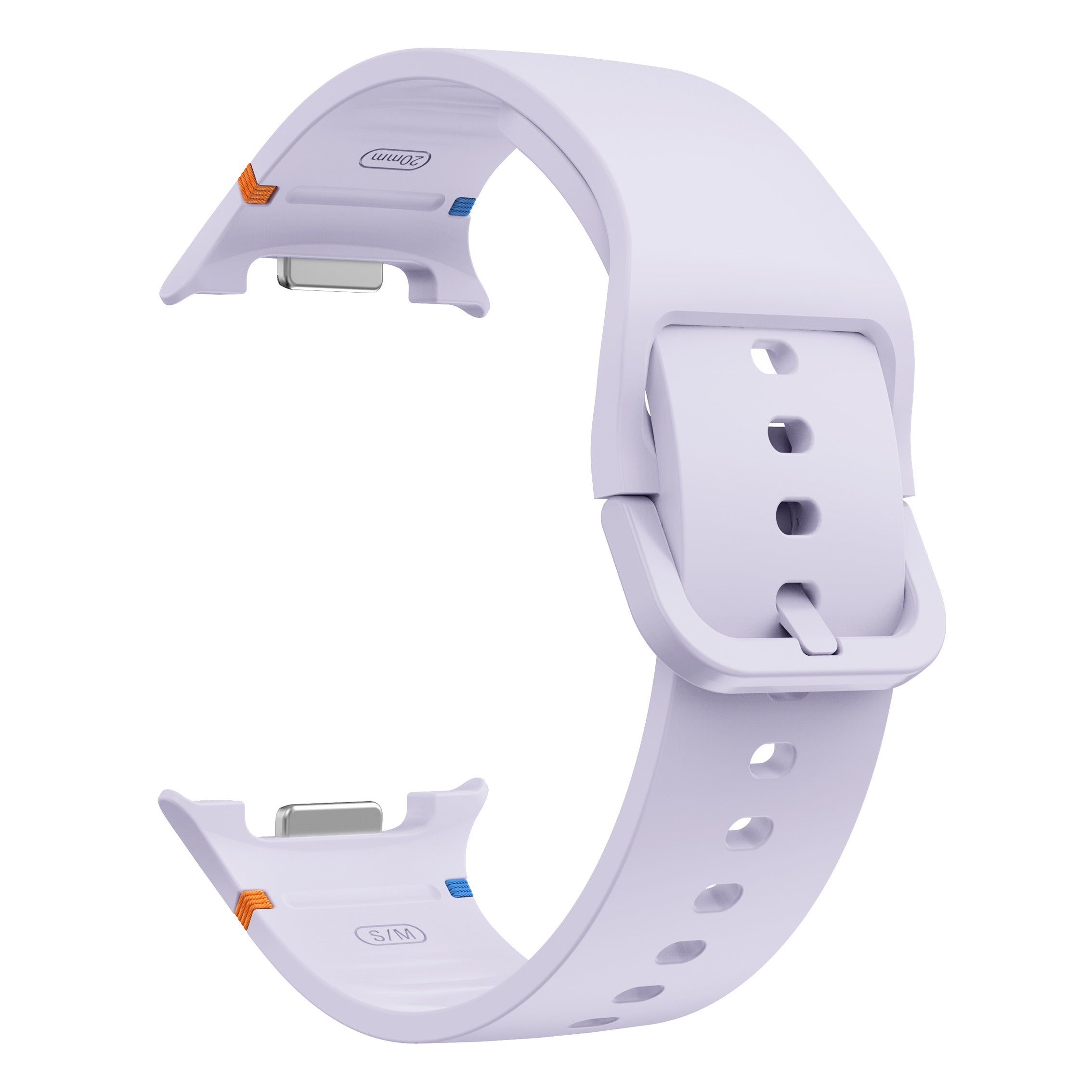 Samsung Galaxy Watch 8 Classic Silicone Strap (Light Purple)