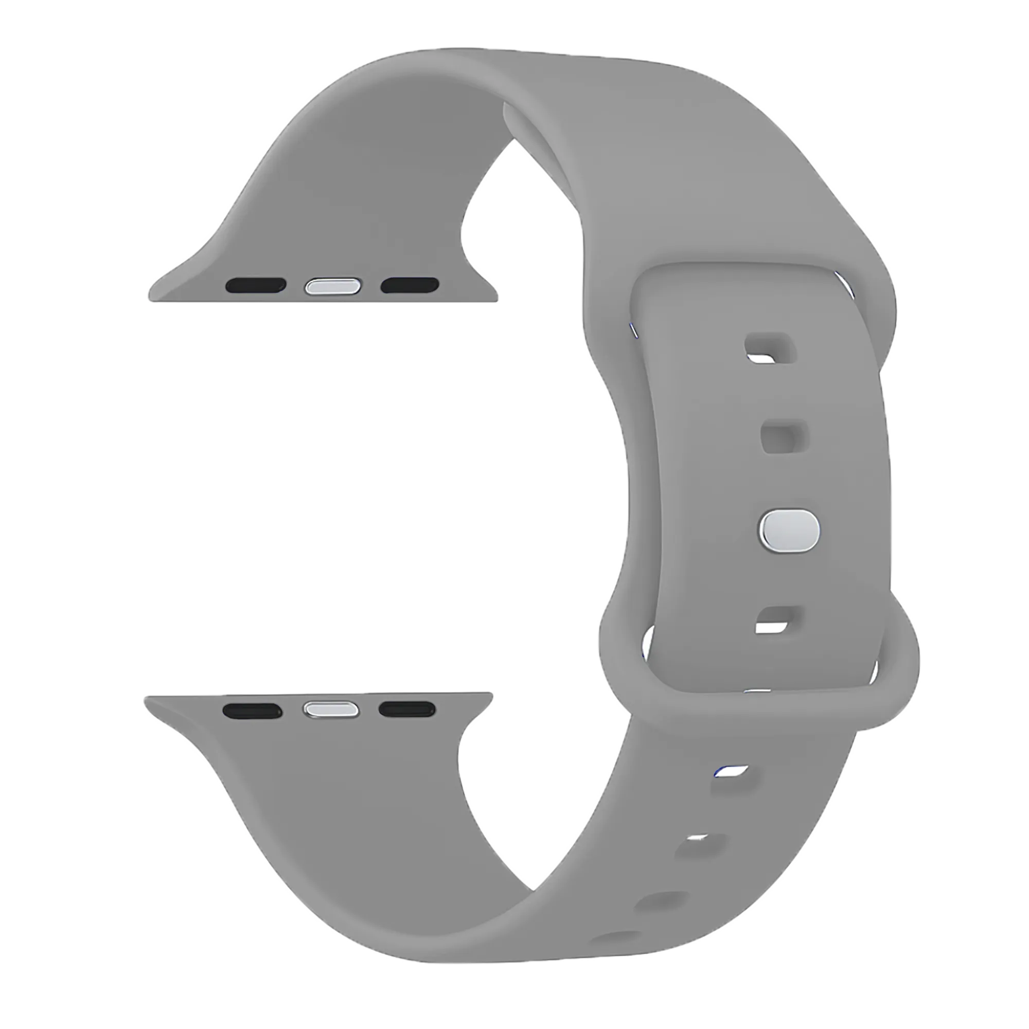 Apple Watch siliconen bandje (grijs)