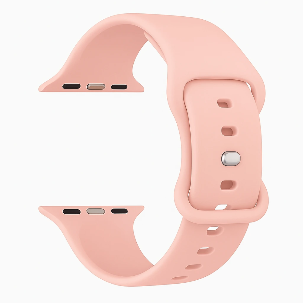 Correa silicona Apple Watch (rosa arena)