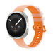 Samsung Galaxy Watch 8 - 40mm Jelly Silkonarmband (Orange)