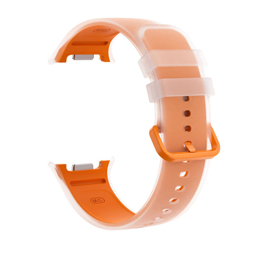 Bracelet silicone jelly Samsung Galaxy Watch 9 - 40mm (orange)