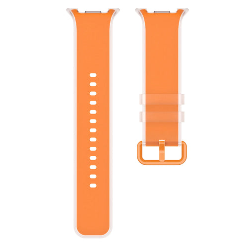 Samsung Galaxy Watch 8 - 40mm Jelly Silkonarmband (Orange)