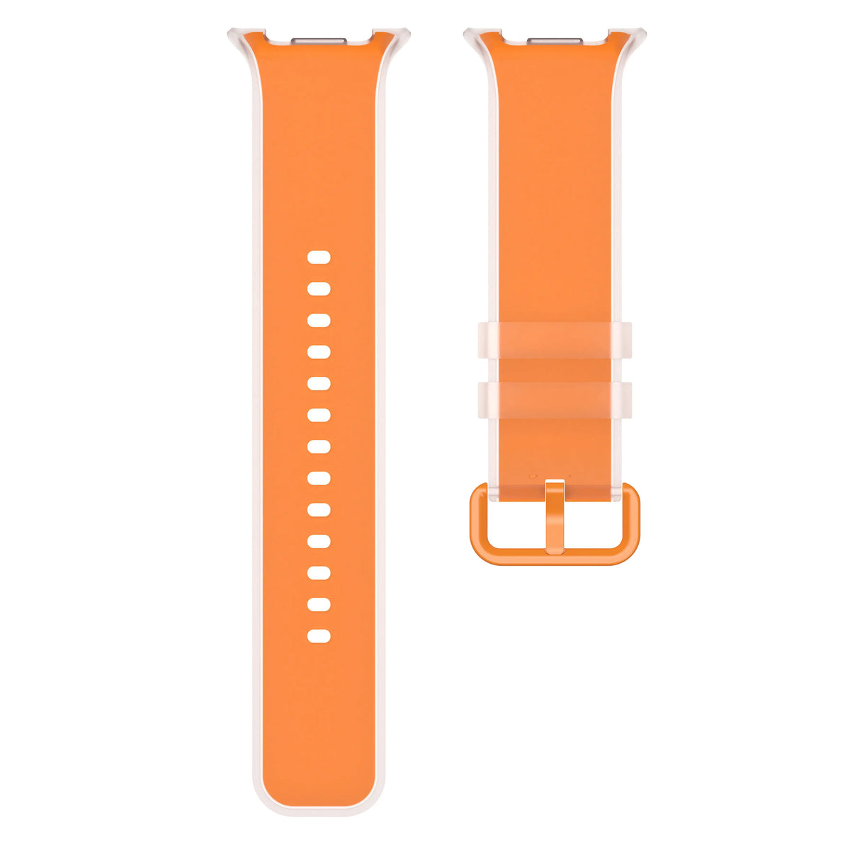 Bracelet silicone jelly Samsung Galaxy Watch 9 - 40mm (orange)
