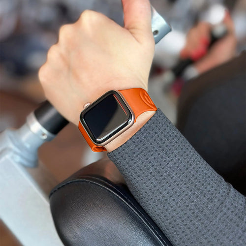 Apple Watch Silikon-Kettenarmband (Orange)