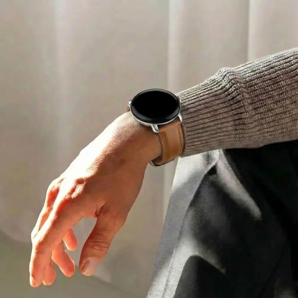 Google Pixel Watch 3 - 41mm leren bandje (bruin)