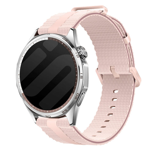 Bracelet active silicone Amazfit GTS 4 (rose pâle)